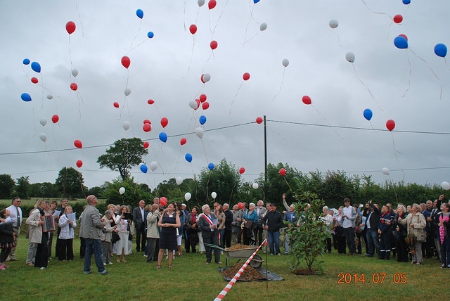 Lâcher de ballons