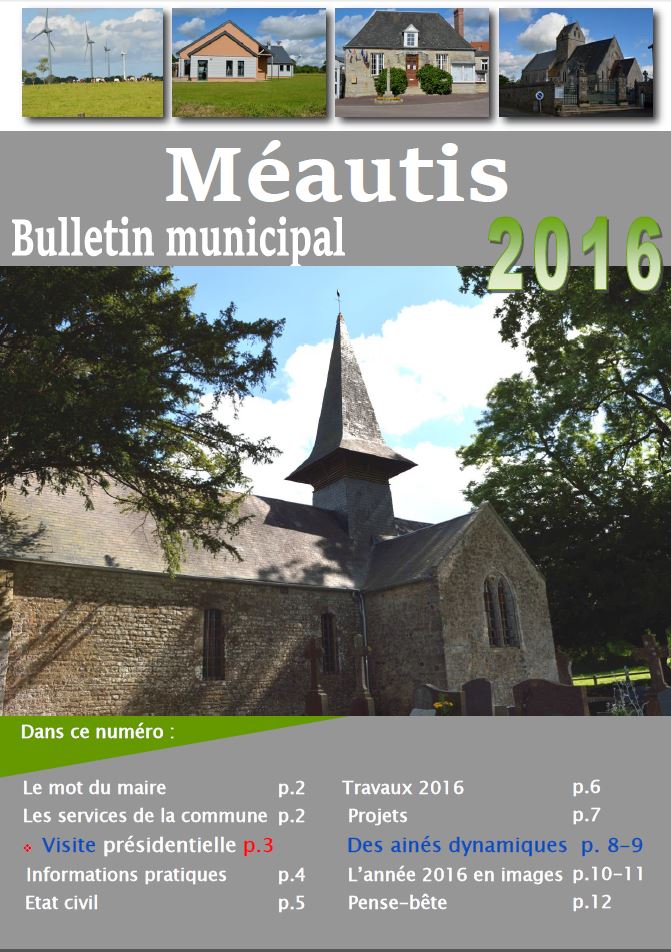 Bulletin municipal 2016